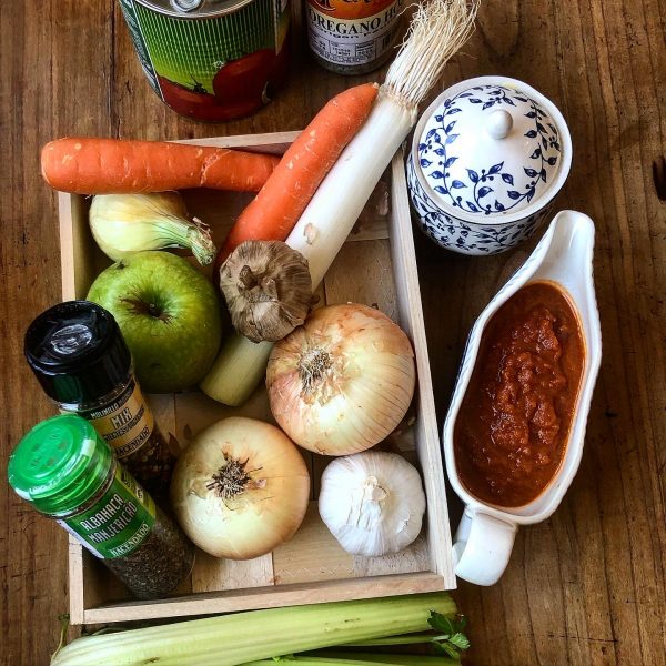 Salsa de tomate casera