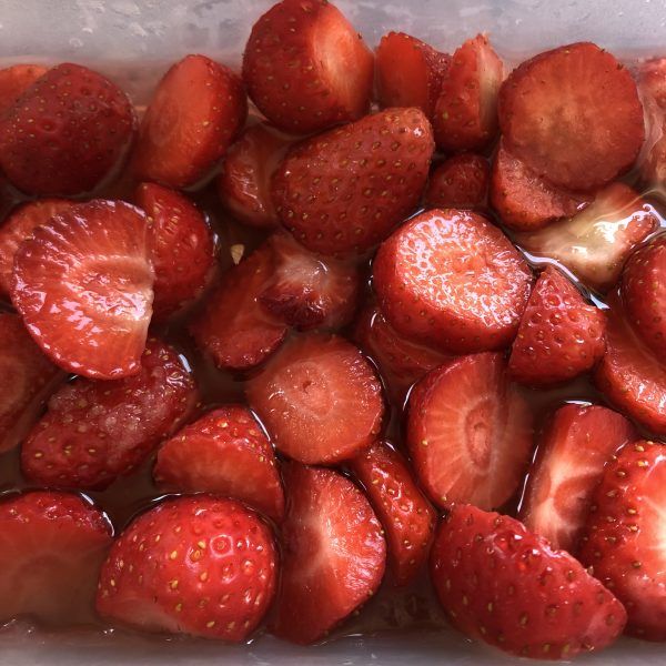 HELADO DE FRESA