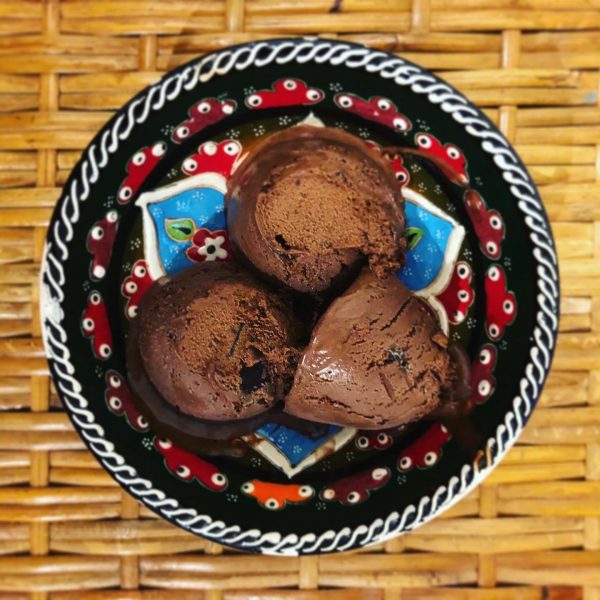 Helado de trufa