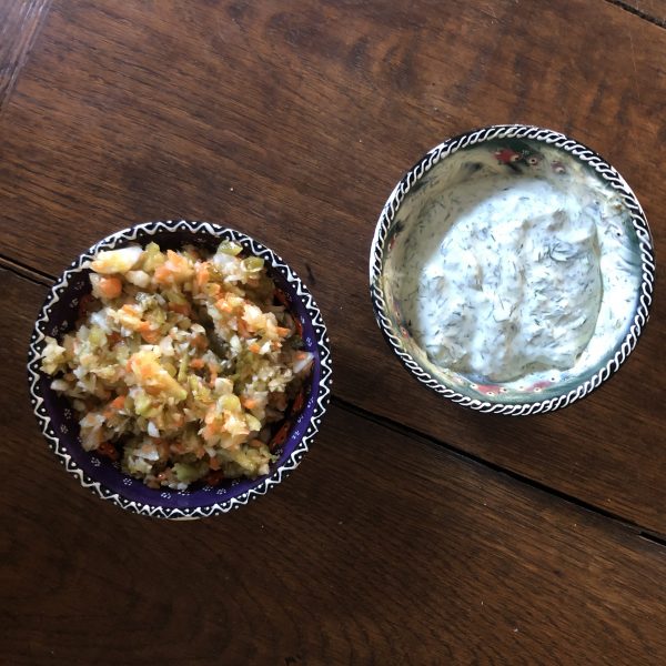 Ensalada coleslaw a mi manera