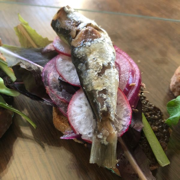 Sandwich de Sardinillas vivan los viernes